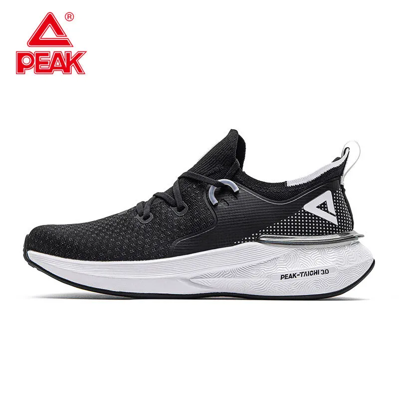 PEAK TAICHI 3.0?Men Casual Non-slip Wearable Cushioning Sneakers Lightweight Mesh Breathable Sport Running Shoes for Men E11617H Stable base