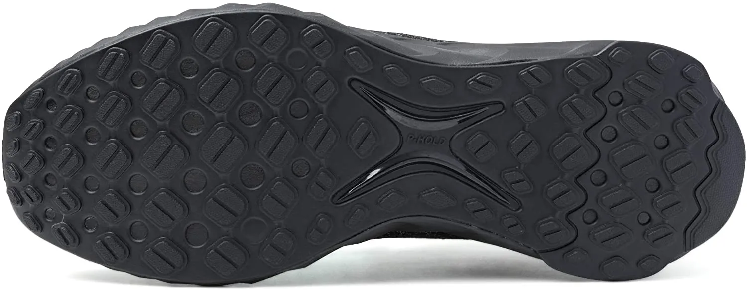 PEAK TAICHI Running Shoes Men Adaptive Smart Cushioning Trainers King Series Black Grey Royal Mood Breathable mesh design