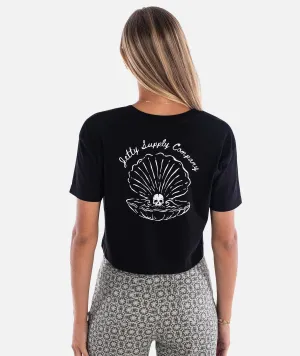 Personalized Comfy Fit Wear Pearl Tee - Black