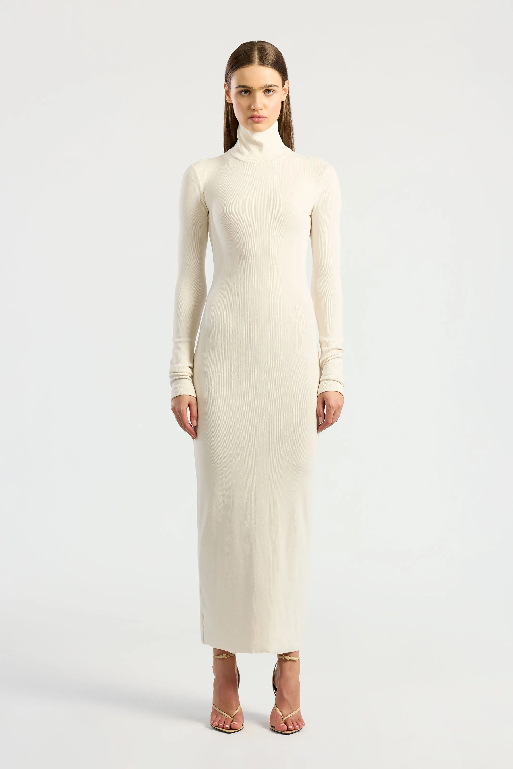 Verona Turtleneck Maxi Dress Evening Glow Day-to-evening dress