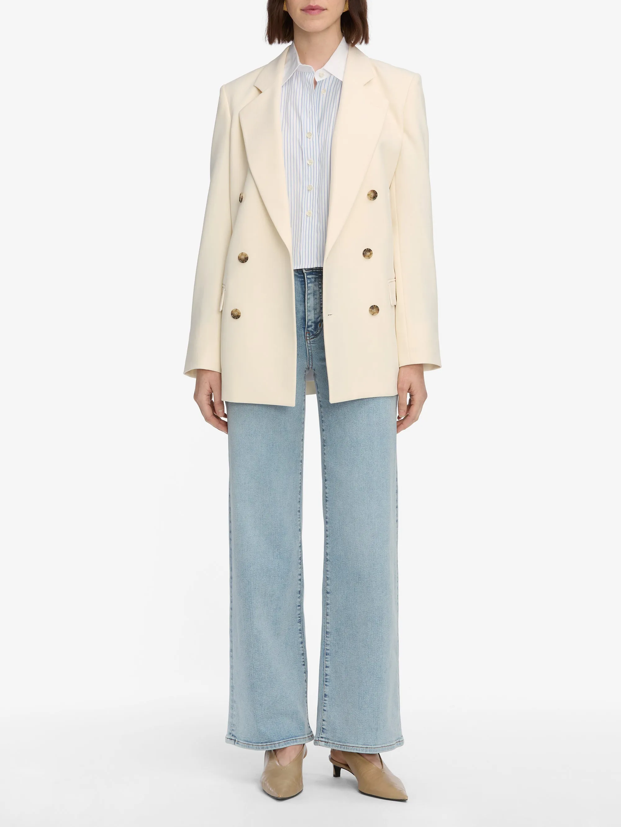 Structured fabric Le Slim Palazzo -- Tribute