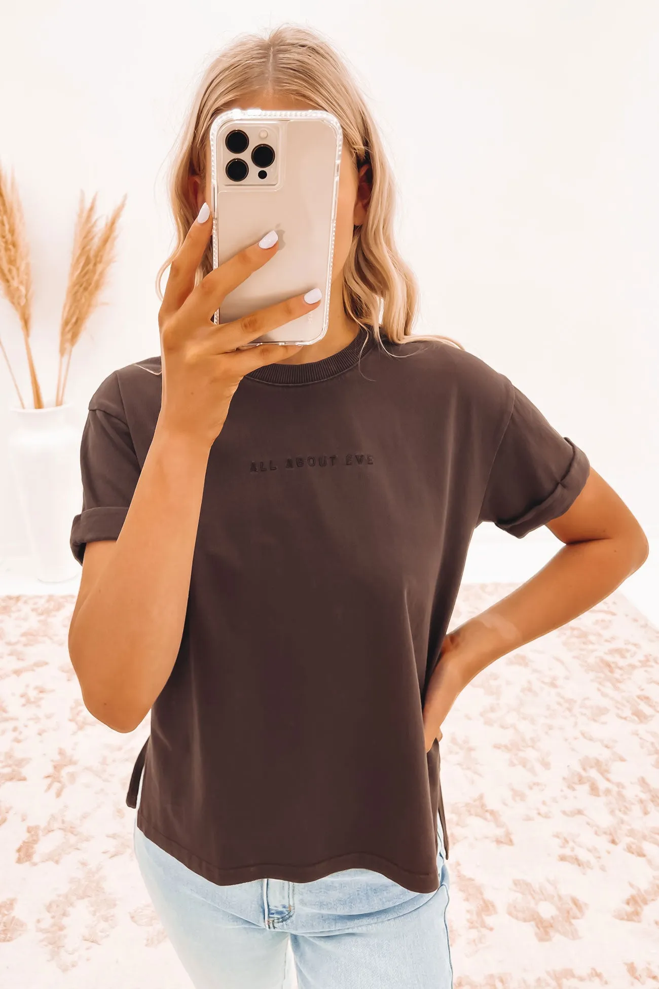 Quick Change AAE Washed Tee Brown