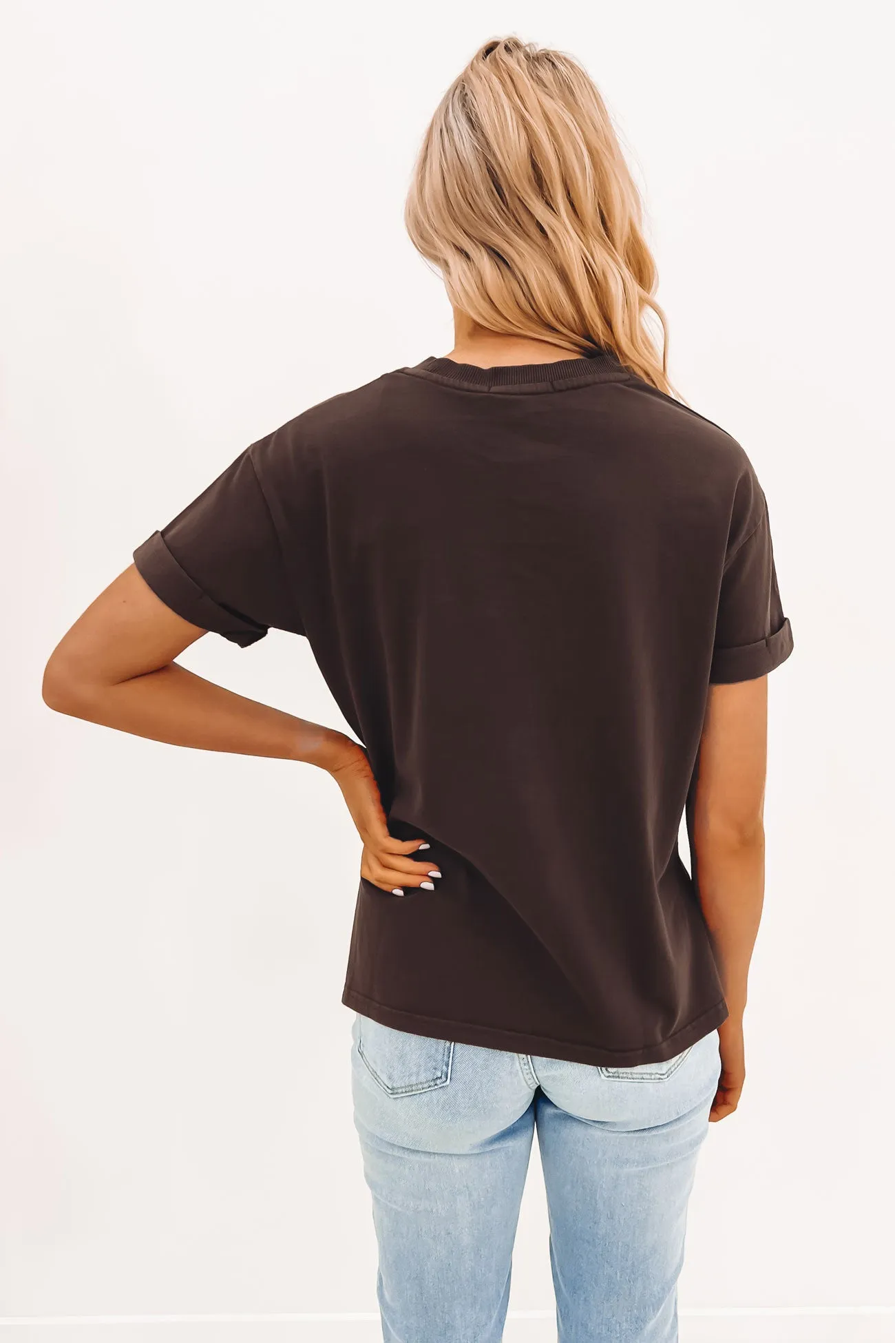AAE Washed Tee Brown Everyday Trend
