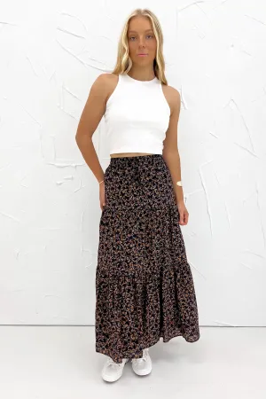 Daily Favorite Pip Maxi Skirt Print