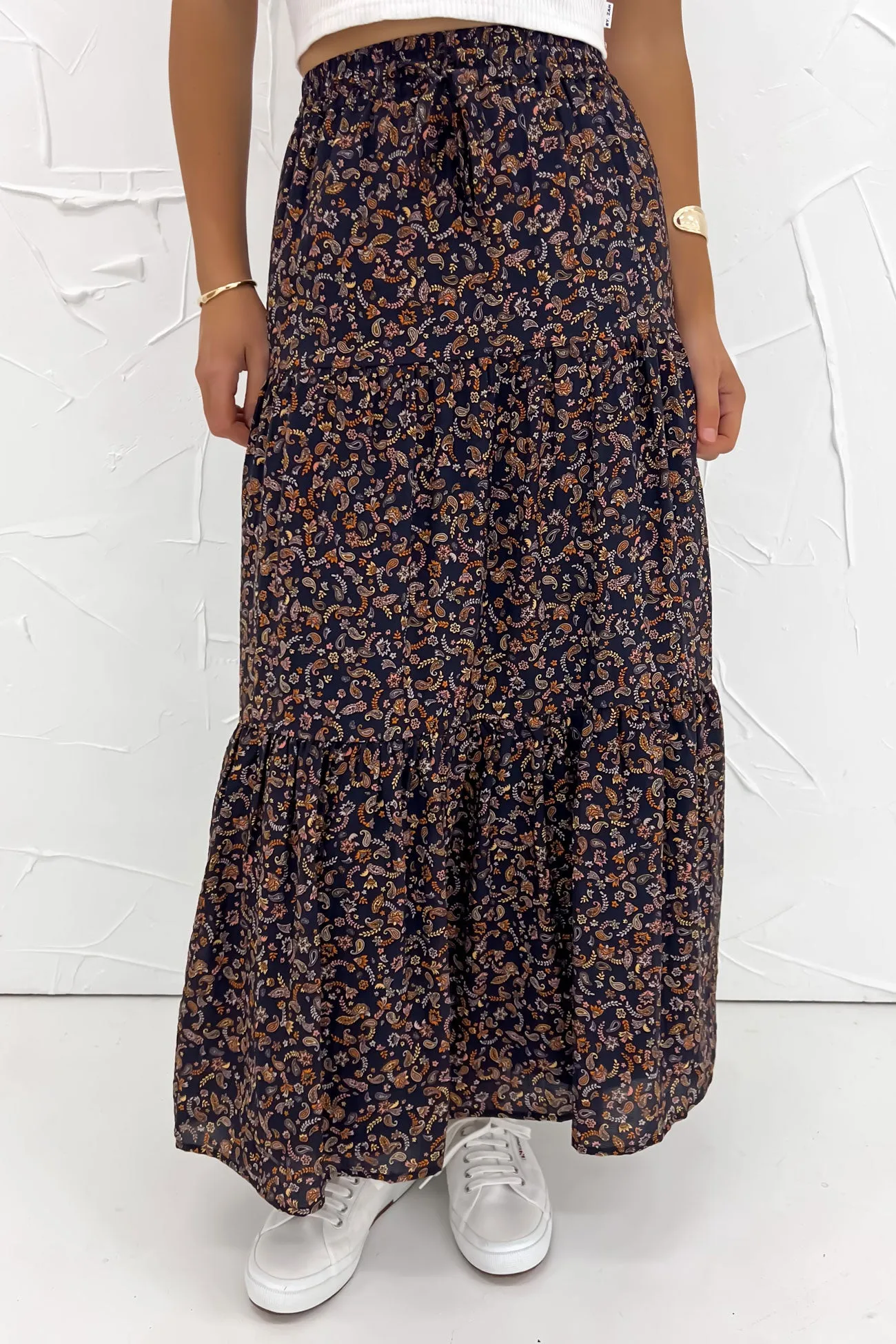 Pip Maxi Skirt Print Fashion Pulse All Day Look