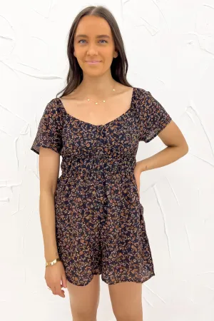 Pip Playsuit Print Metro Mode Layering Piece