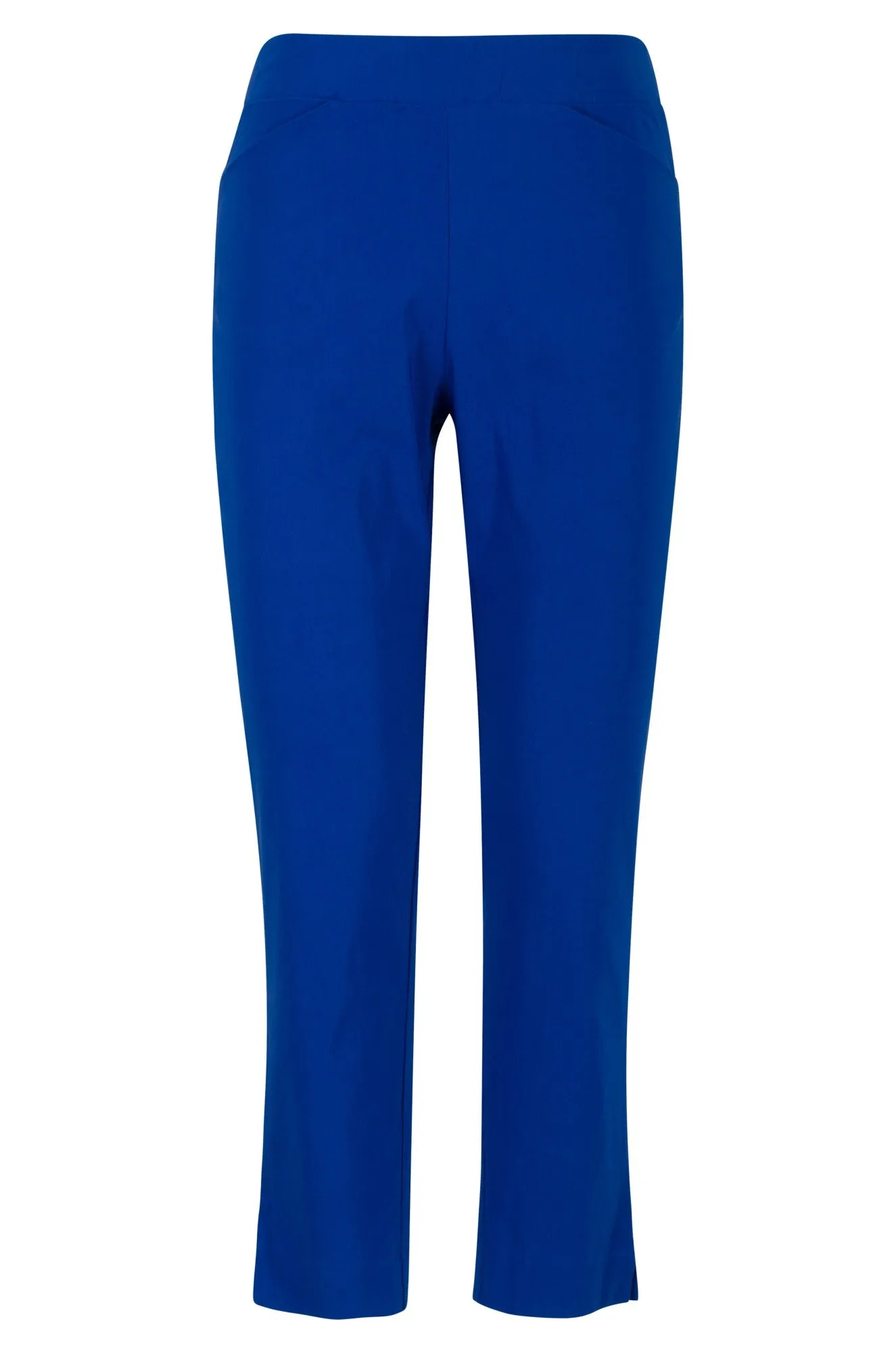 Platinum Bengaline Capri Pants | COBALT | 6305A1 Contrast Trim All Purpose Wear