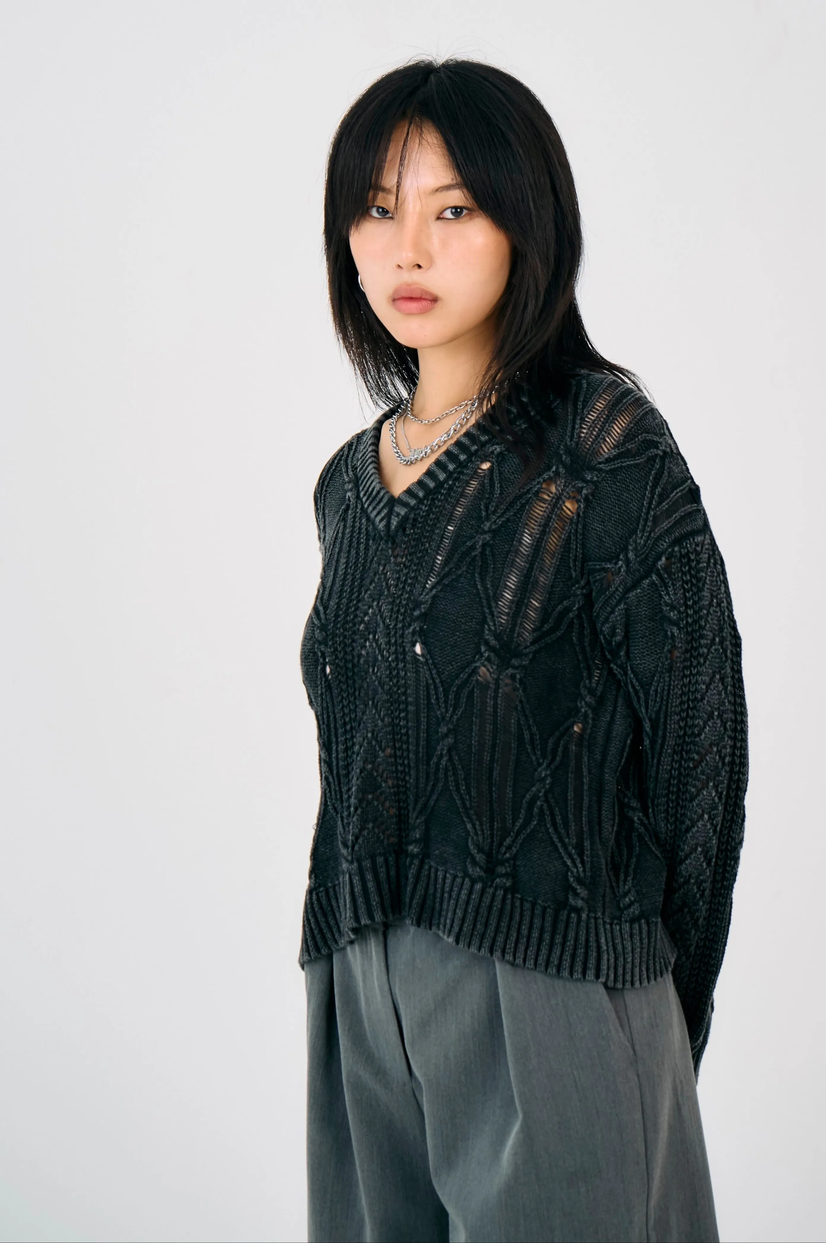 EcoConscious Production Loop Back Finish Format Acid Wash Knit