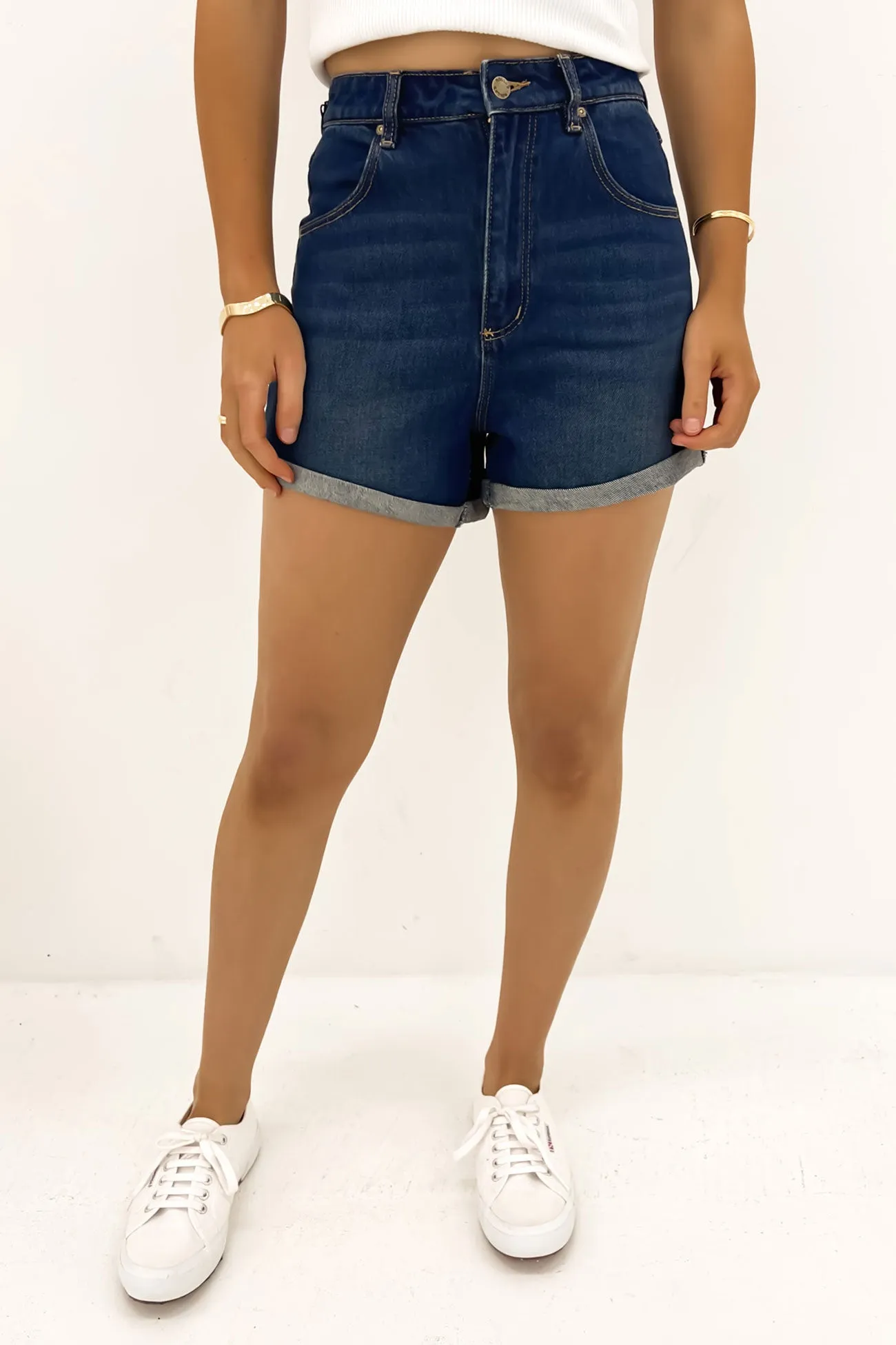 Mirage Short Cuffed Stone Breathable Stretch embroidery work