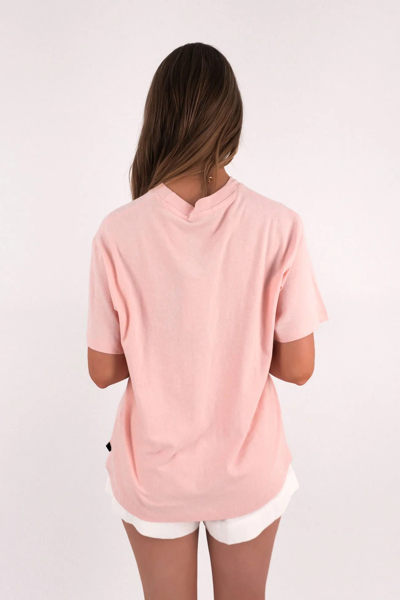 Postcard Relaxed Tee Rose FunctionalPockets