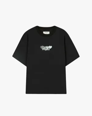 Homies <3 Tee Black Layered Look Planet Care