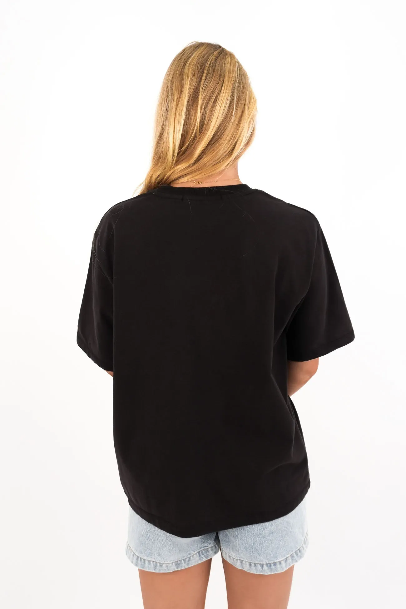 Cold Wash Optimized Formation Tee Washed Black