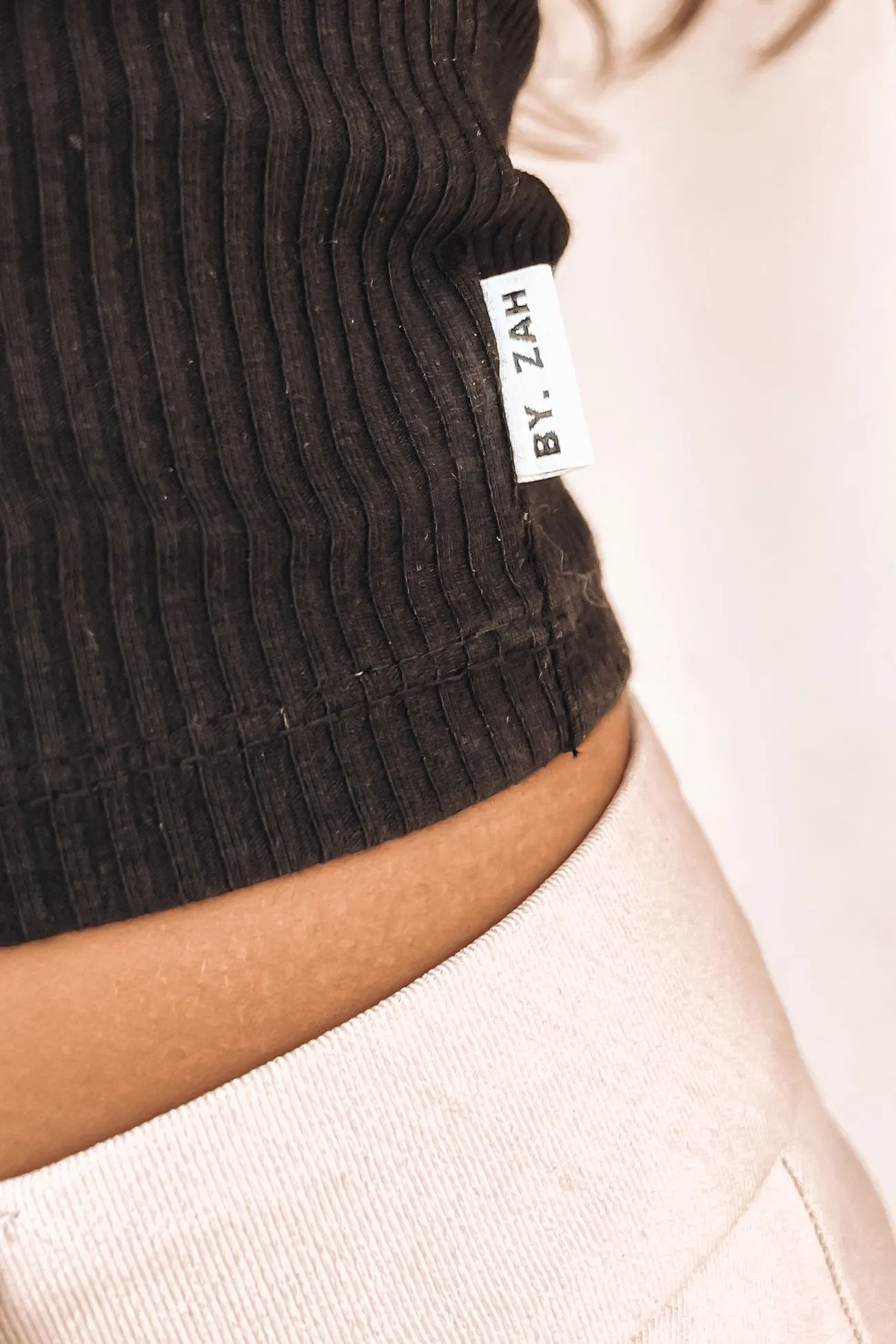 Winter Accessories Zah Core Rib Tank Black