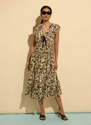 Sleek Look Philippine?Printed Tie Detail?Dress