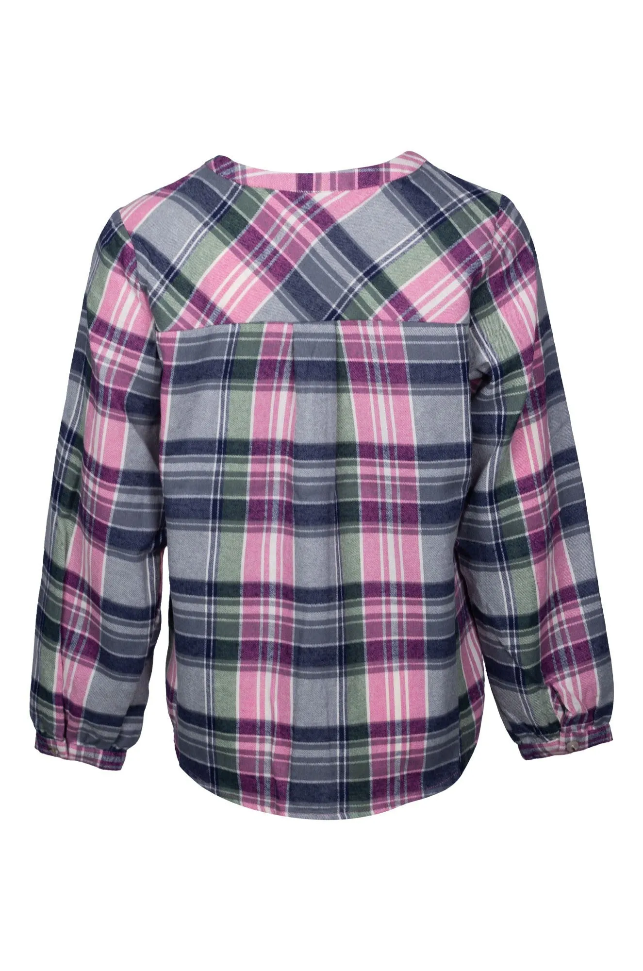 Effortless Wear Fit Country Checks Shirt | Olive Pink Check | 6354B1