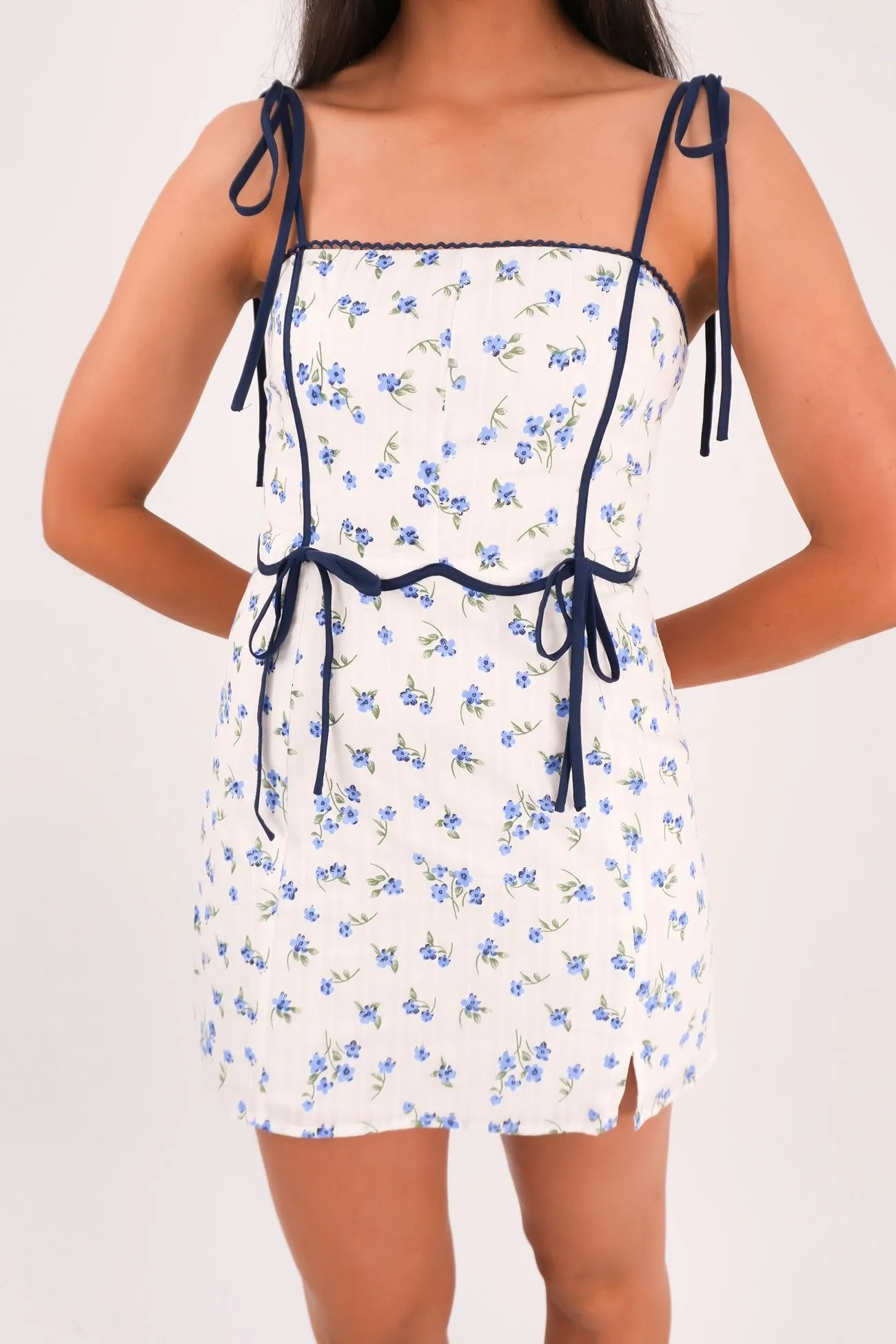 Giovanna Mini Dress Blue Soft Movement