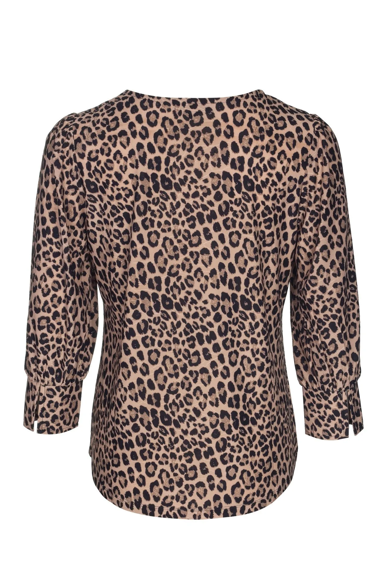 Printed Slinky Top | Sand Animal | 7401B1 Relaxed Cut