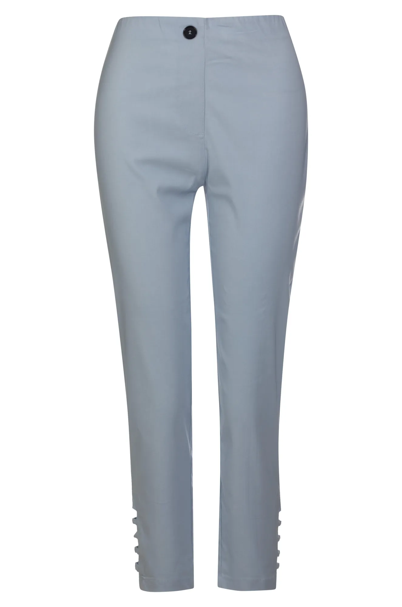 Pull on Micro Stretch Capri Pants | ICE BLUE | 2165A1 Warm design