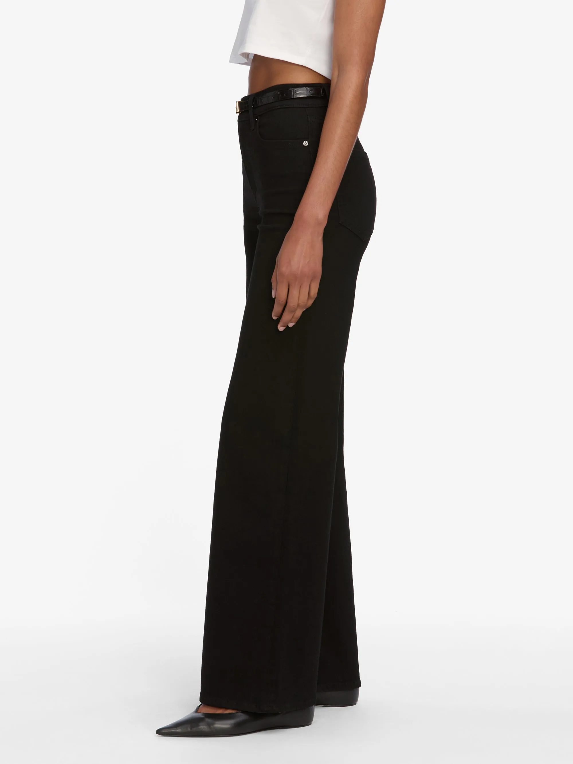 Flexible Use Quick Release Buckle Le Slim Palazzo -- Black