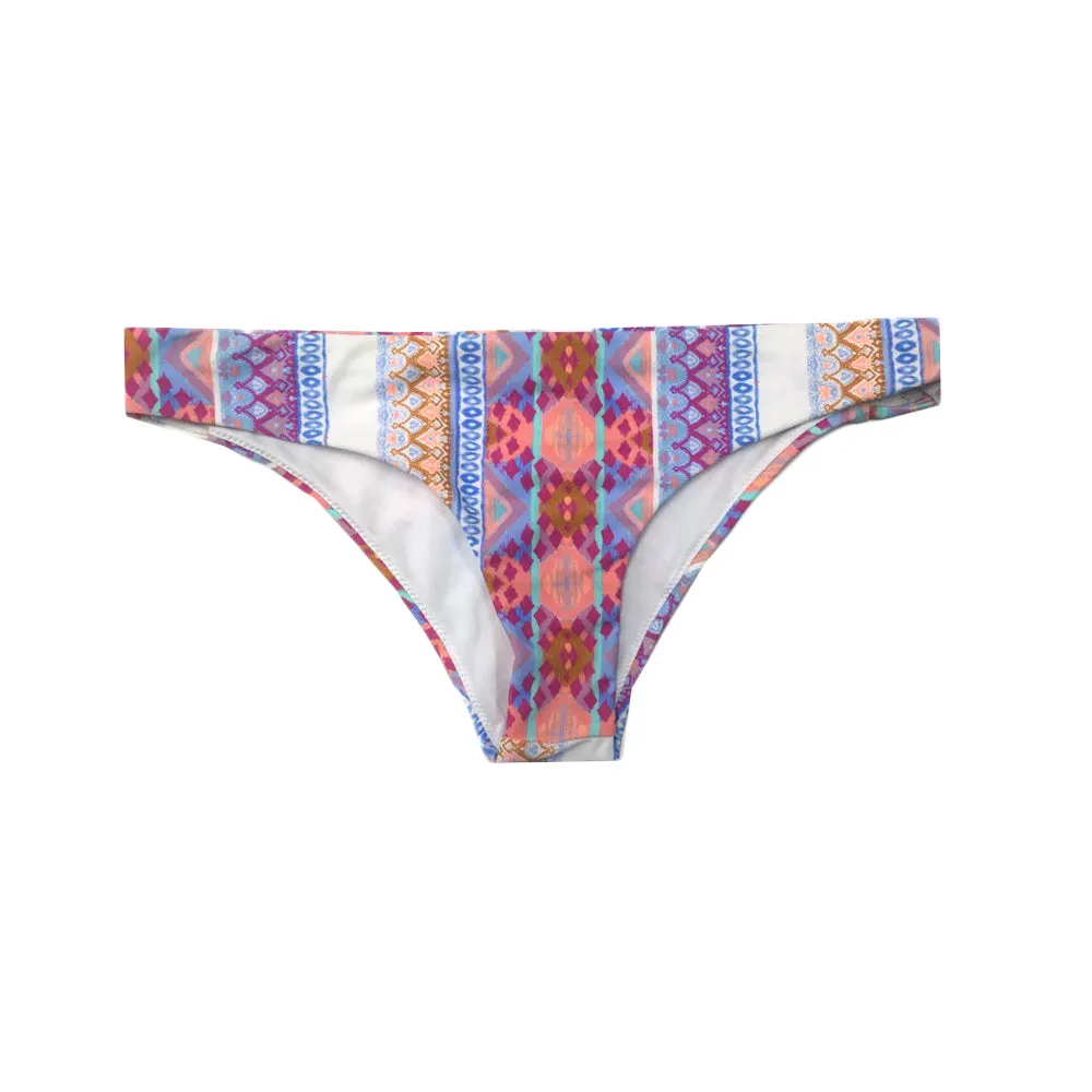 Net Fit Poise Fit Women's Patterend Bikini Bottom,Multi