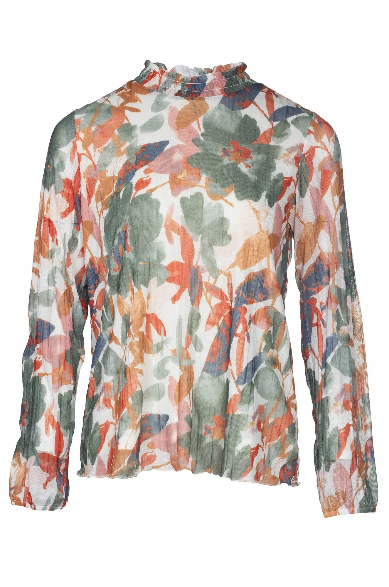 Crushed Mesh Top | Olive Spice Garden | 4511B1 SnagFree Surface