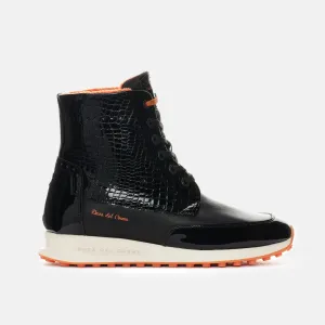 Lorenza - Black/Croco Tournament Day Foot Grip