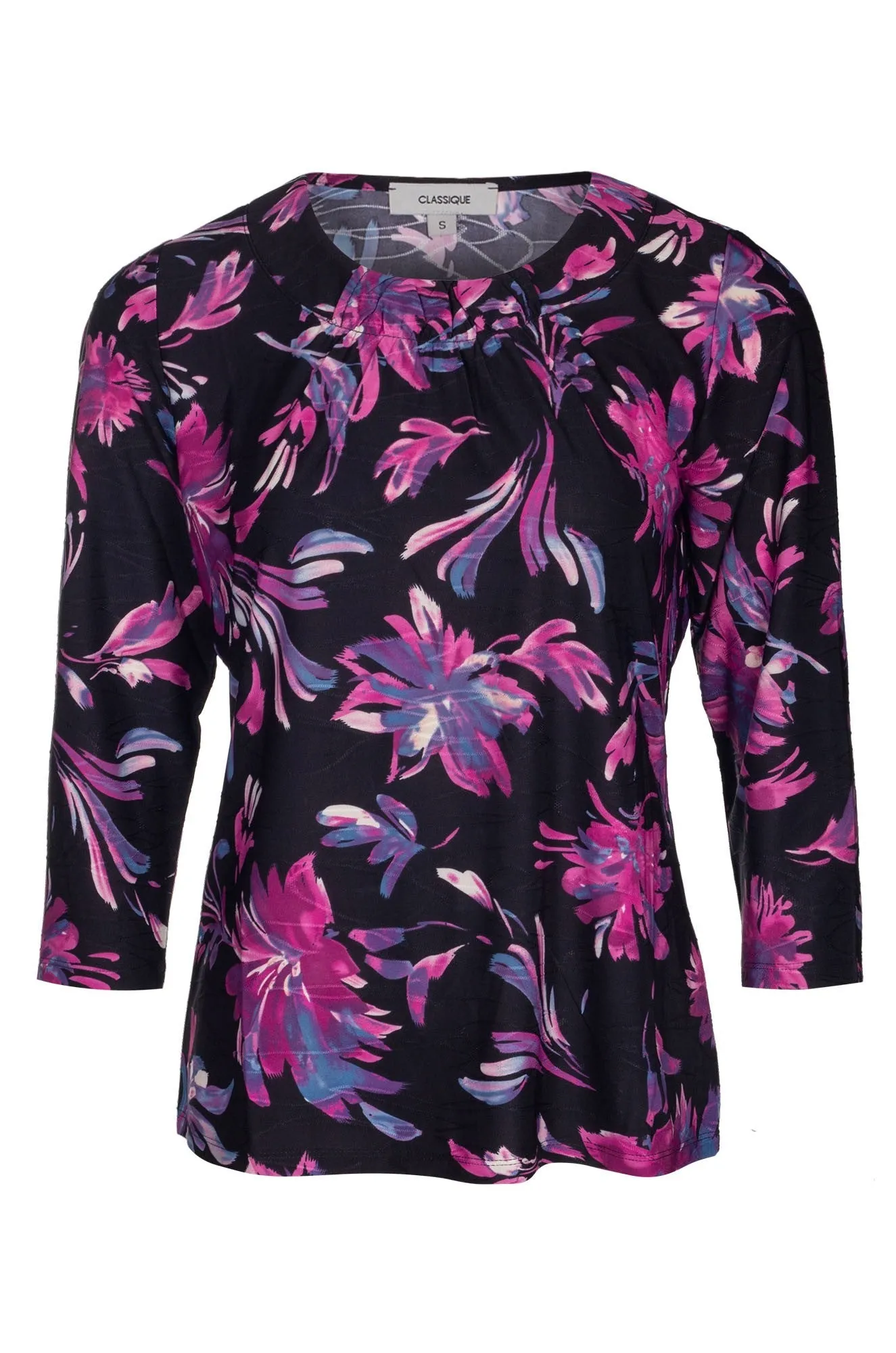 WaterRepellentFinish MeshVentilation Top | Purple Pink Flower | 9121B1