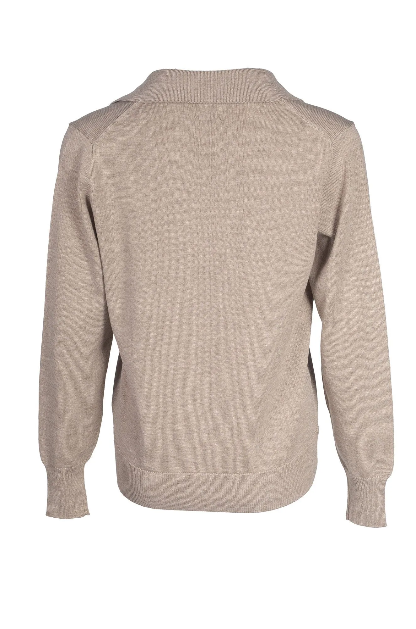 Touch of Wool Cardigan | OATMEAL | 6336B1 Family Style