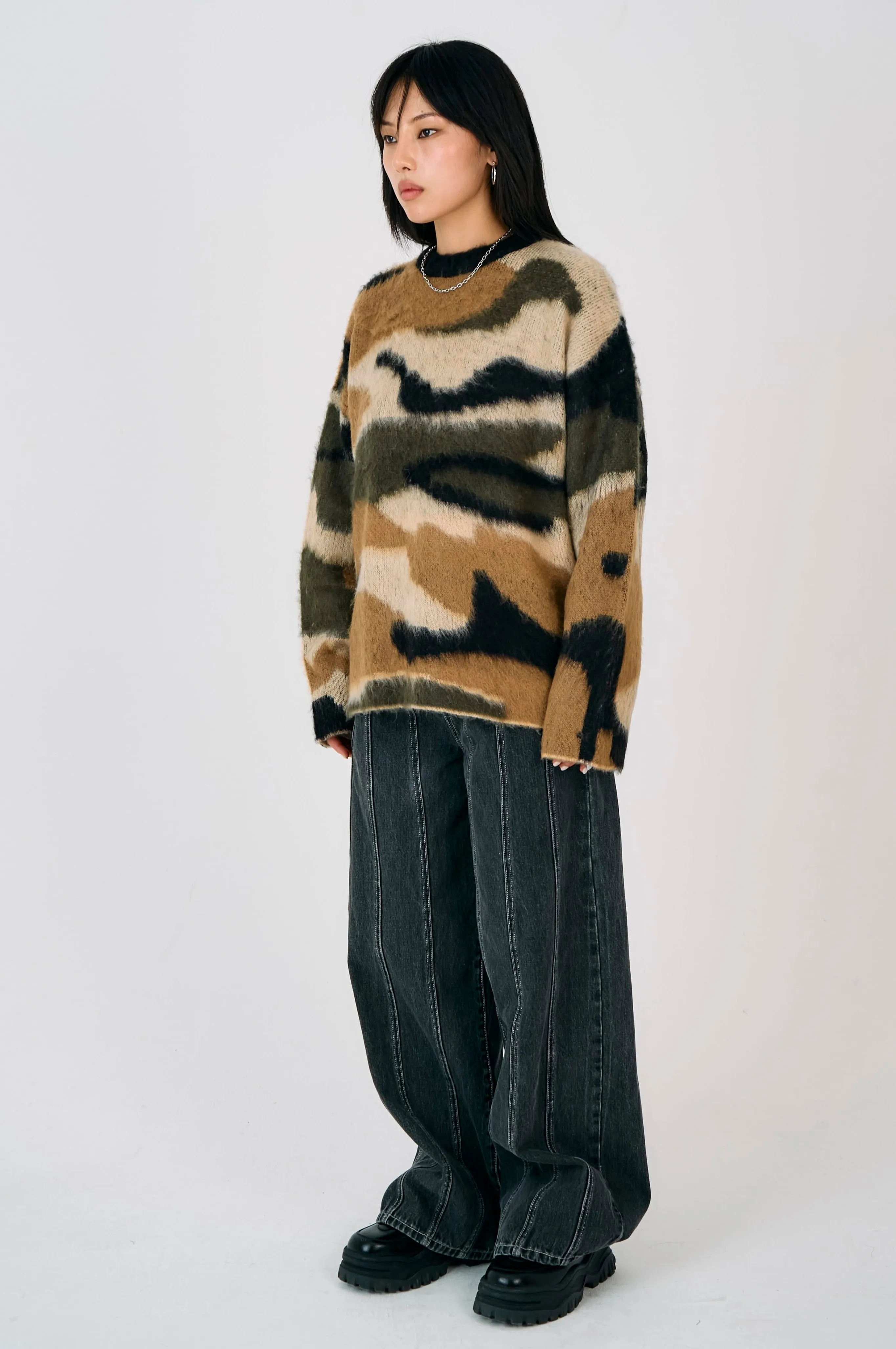 Low Impact Manufacturing Raid Camo Knit