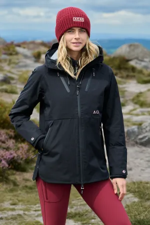 Layer Piece Eco Certified Textile Rainscape Jacket - Black