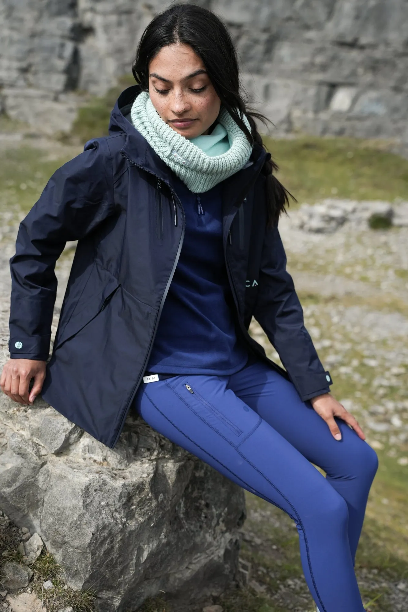 Rainscape Jacket - Deep Navy Sealed Seams VentilatedPanels