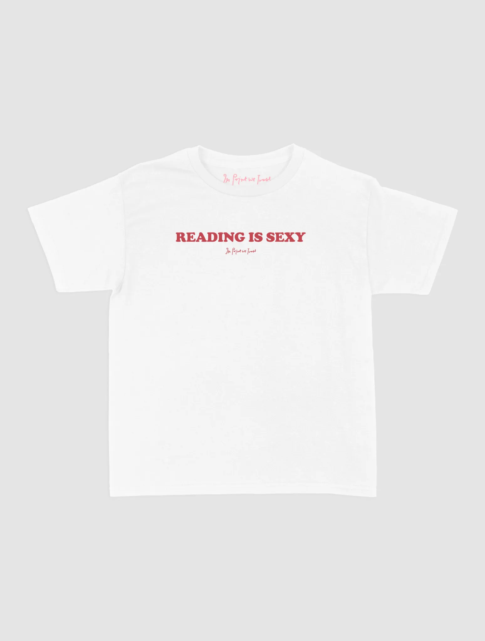 reading is sexy baby tee Low Impact Dye Everyday Essential