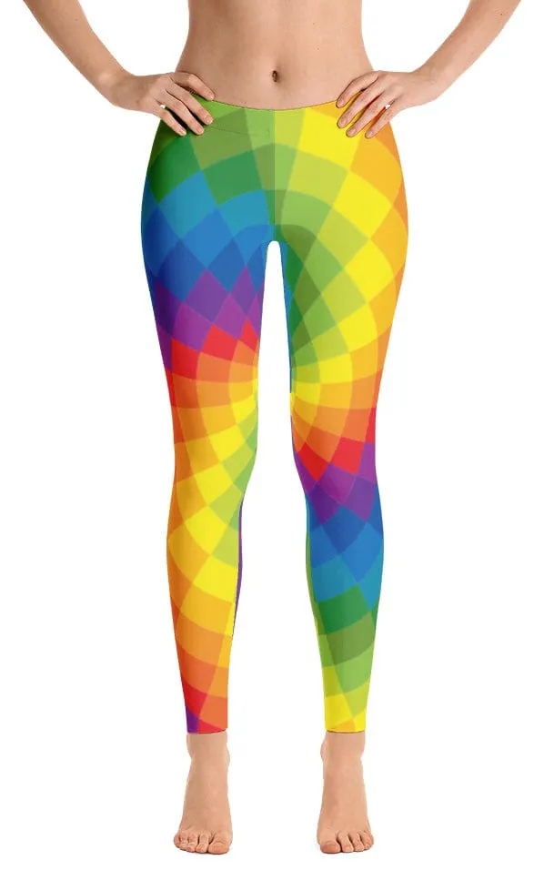 Tall Fit Dance Studio ReadyGOLF: Tie Dye Women's All-Over Leggings