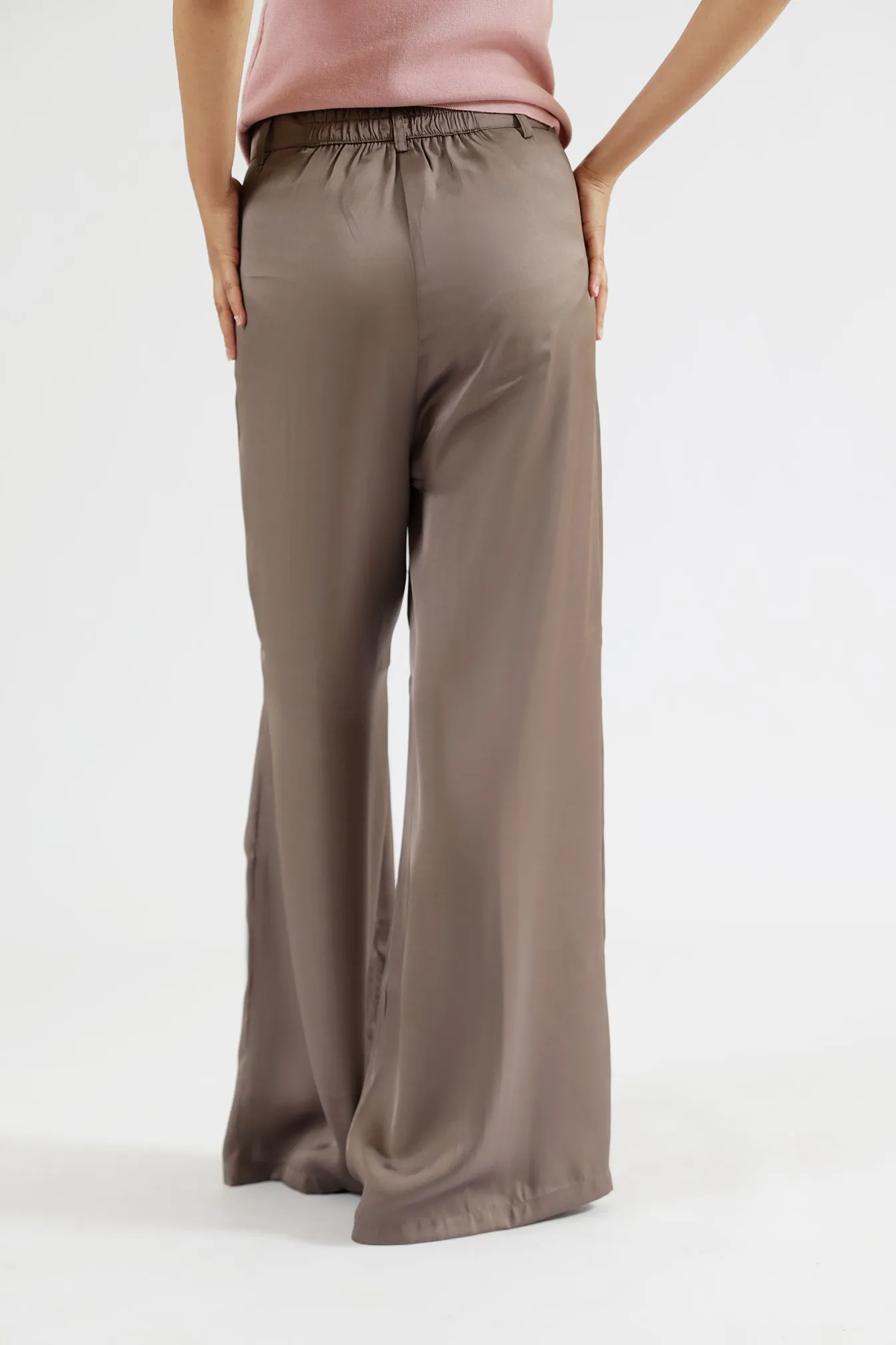 SILK WIDE LEG PANTS Day Adventure Basic Style