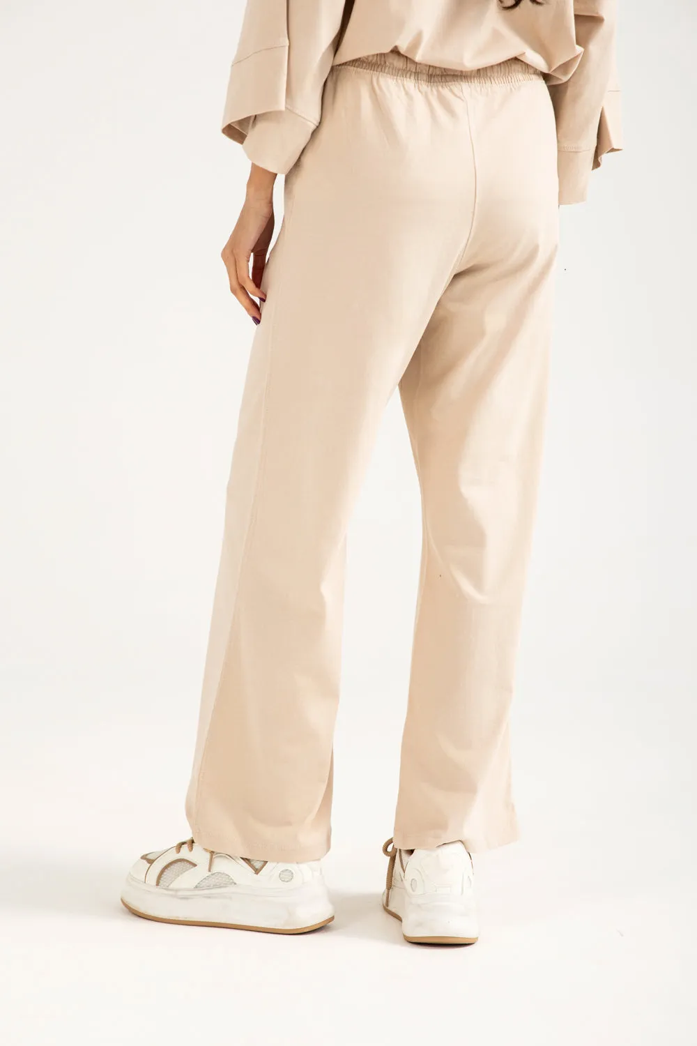 WIDE LEG TROUSERS Hygienic Coating Performance Design