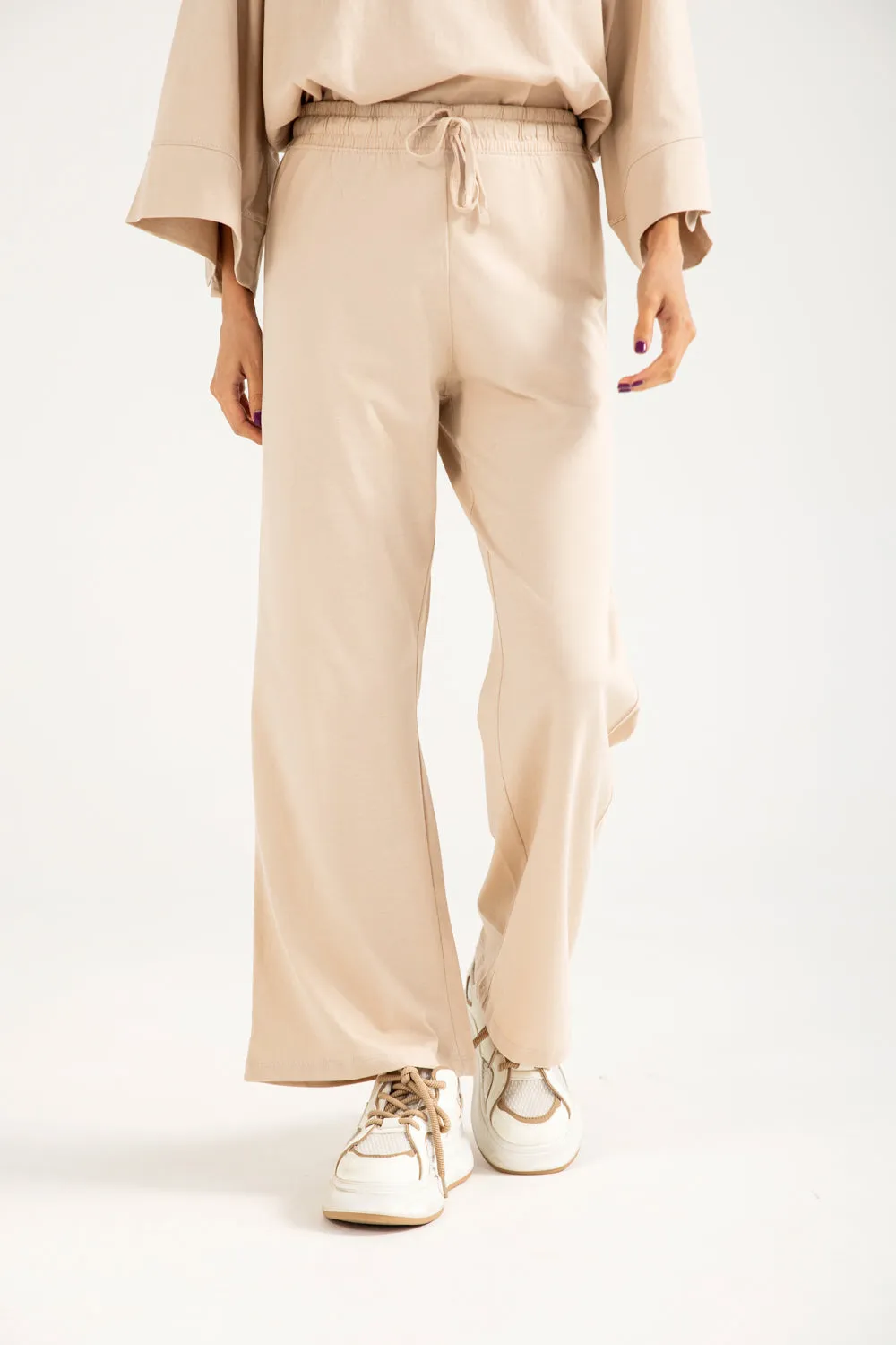 WIDE LEG TROUSERS Tagless Design