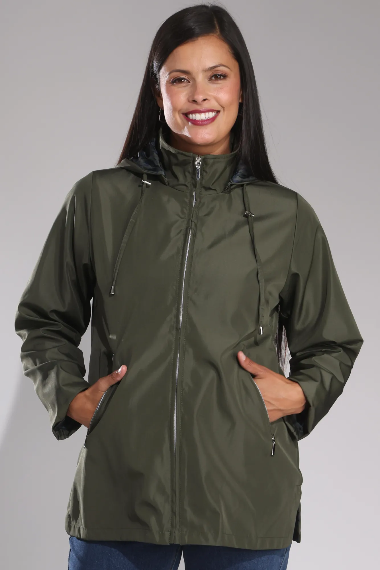 Jacket | OLIVE | 2451B1 Glow In The Dark Trim PerimeterStructuralBoning