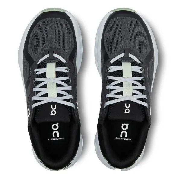 Womens On Running Cloudrunner 2 in Shadow/Lima Stabilizing Heel Cage professional - recommended