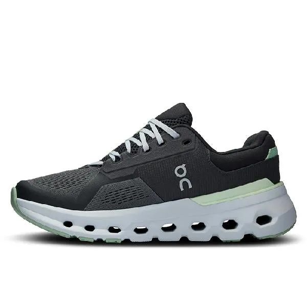 abrasion - resistant shoes Womens On Running Cloudrunner 2 in Shadow/Lima