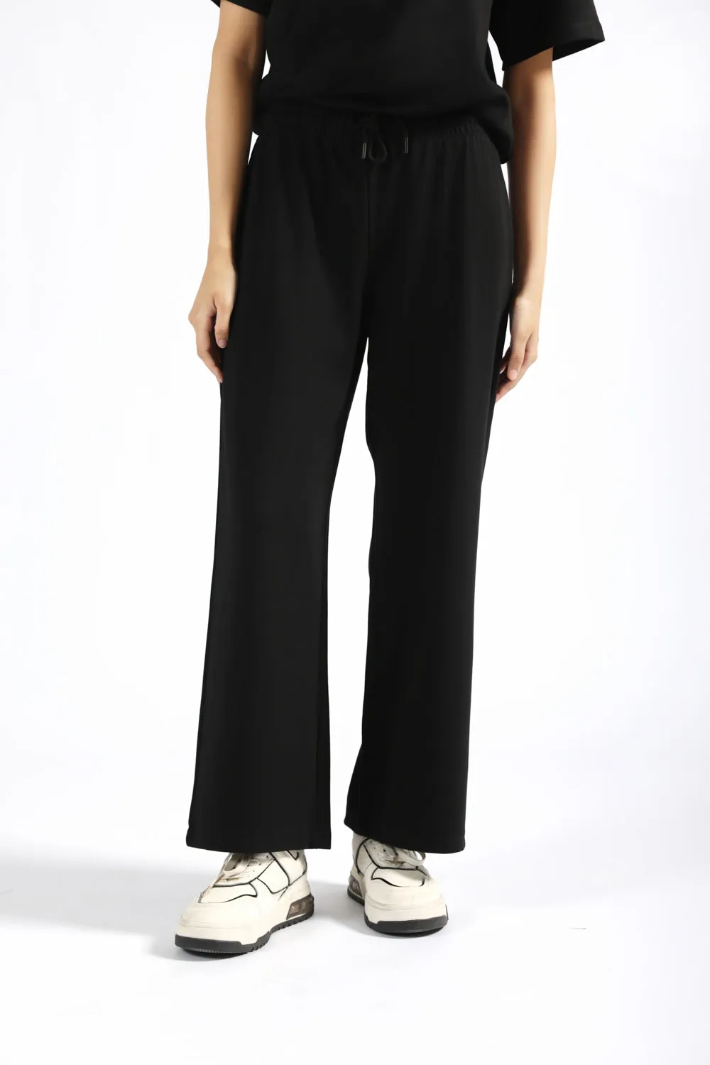 WIDE LEG TROUSERS AntiSlipWaistband