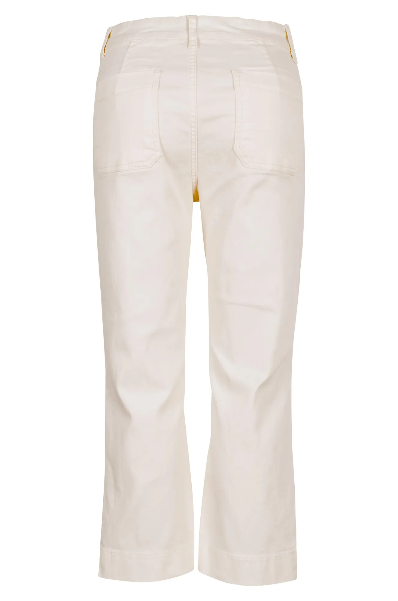 Bootcut shape Coloured Denim Crop length Jeans | PEARL | 6905AR