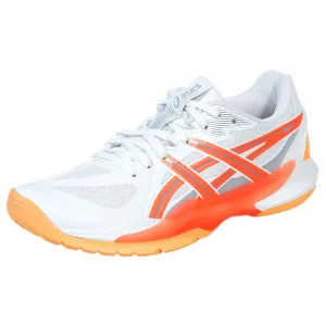Anti   Abrasion Asics Women's Powerbreak FF - White/Vivid Coral