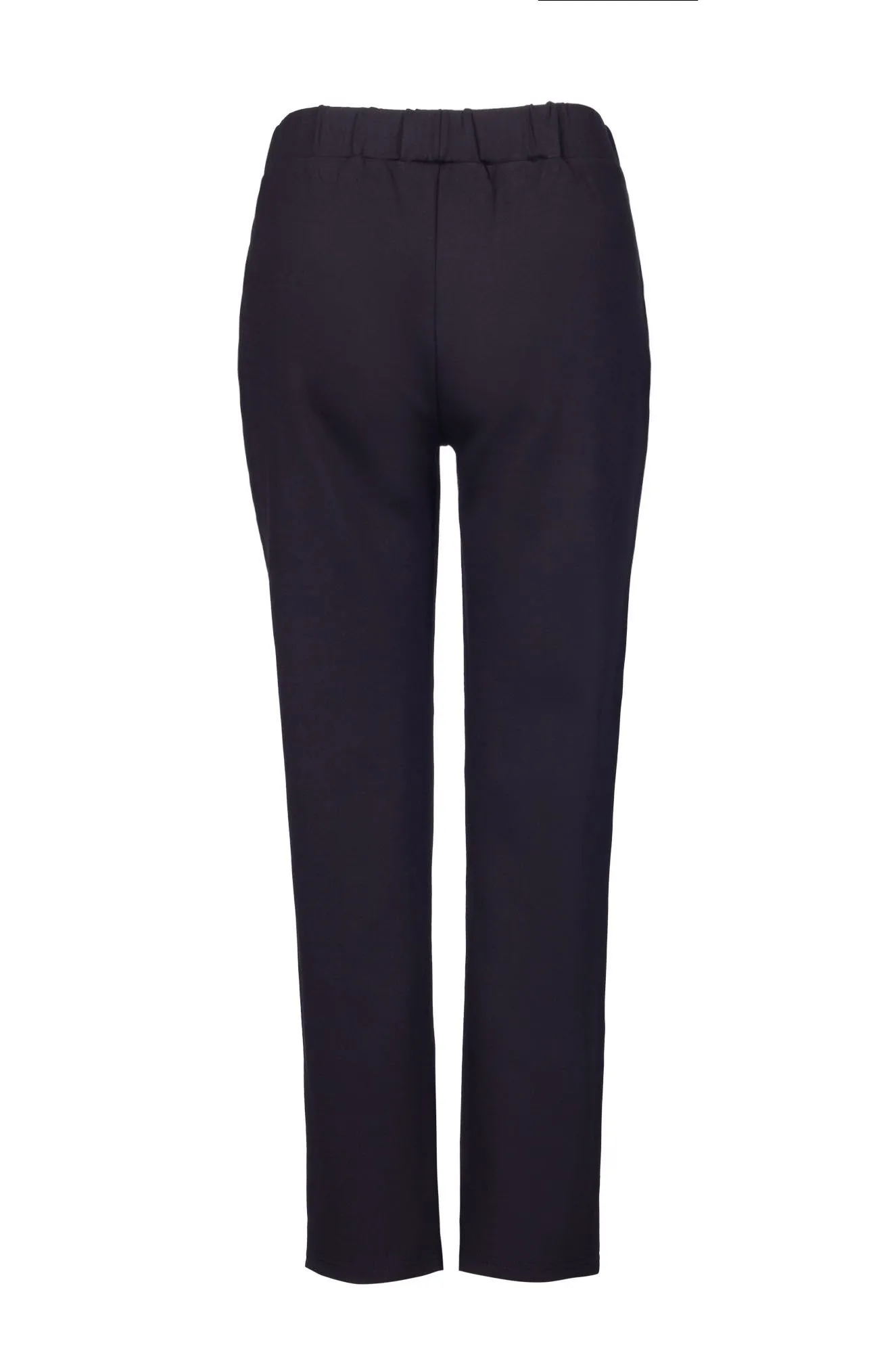 Lightweight Flex Trendy Look Relaxed Ponti Xtra Short Pants | Black | 9310B1