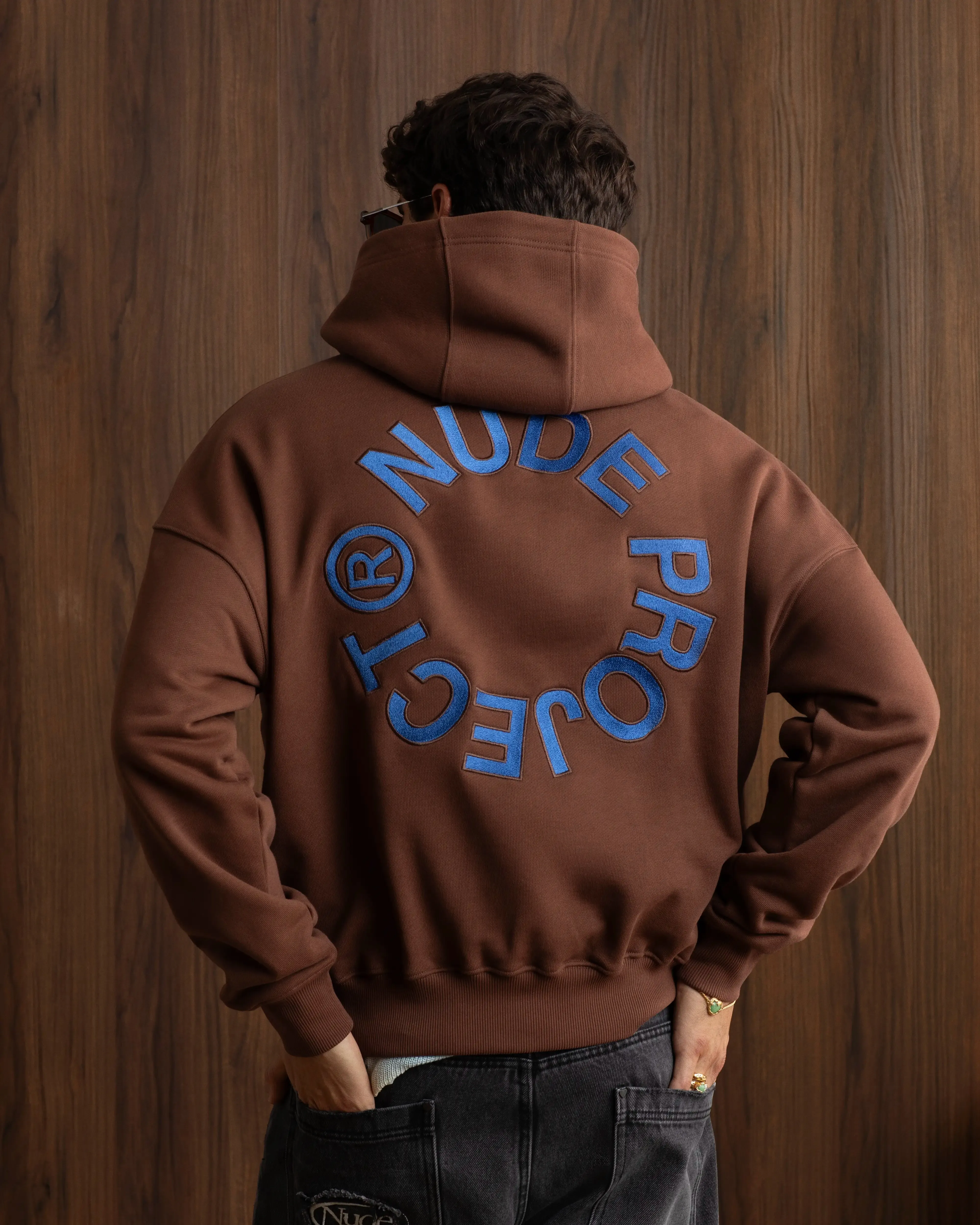 Casual Vibe Kory Boxy Hoodie Brown