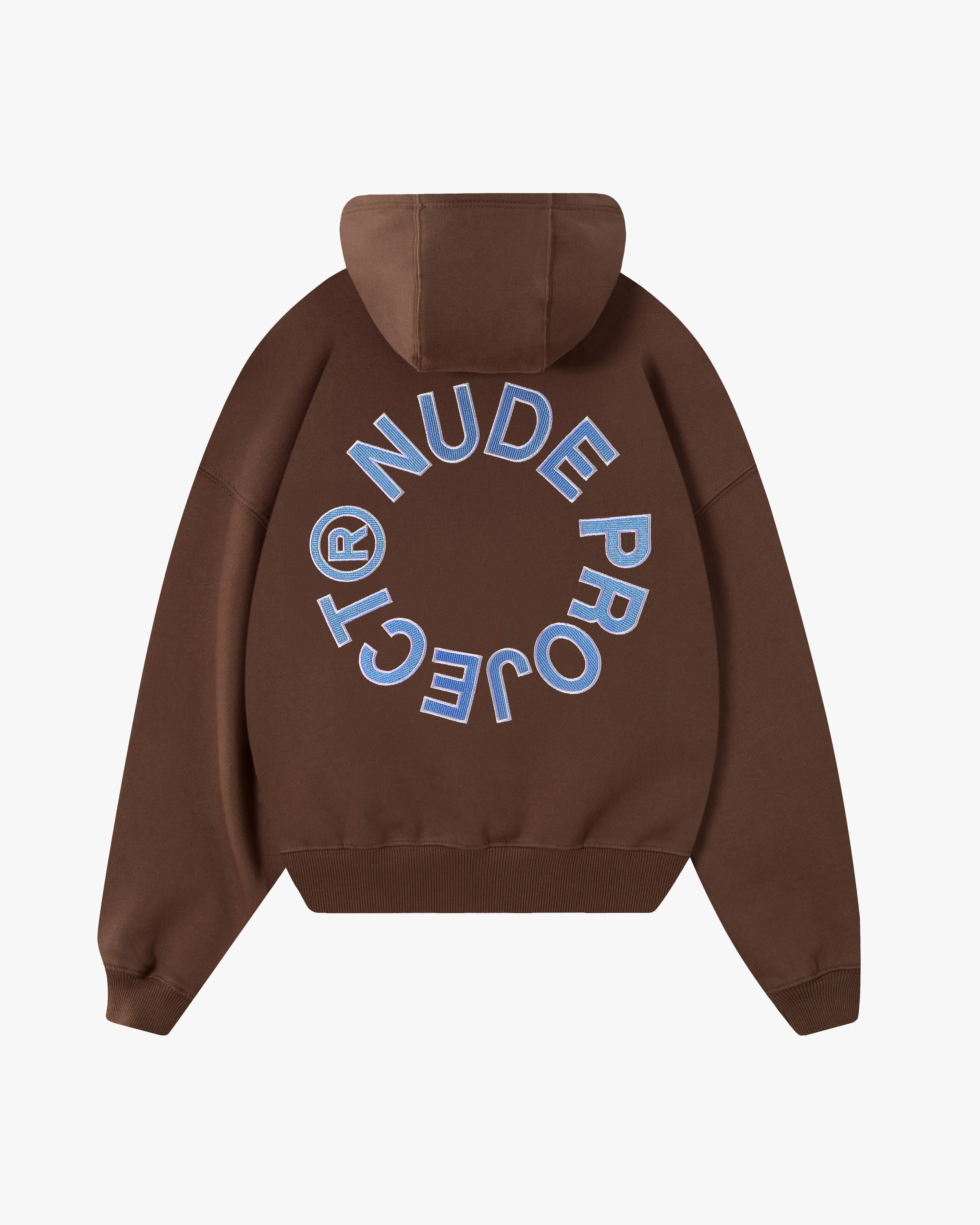 Kory Boxy Hoodie Brown product gemstone luxury