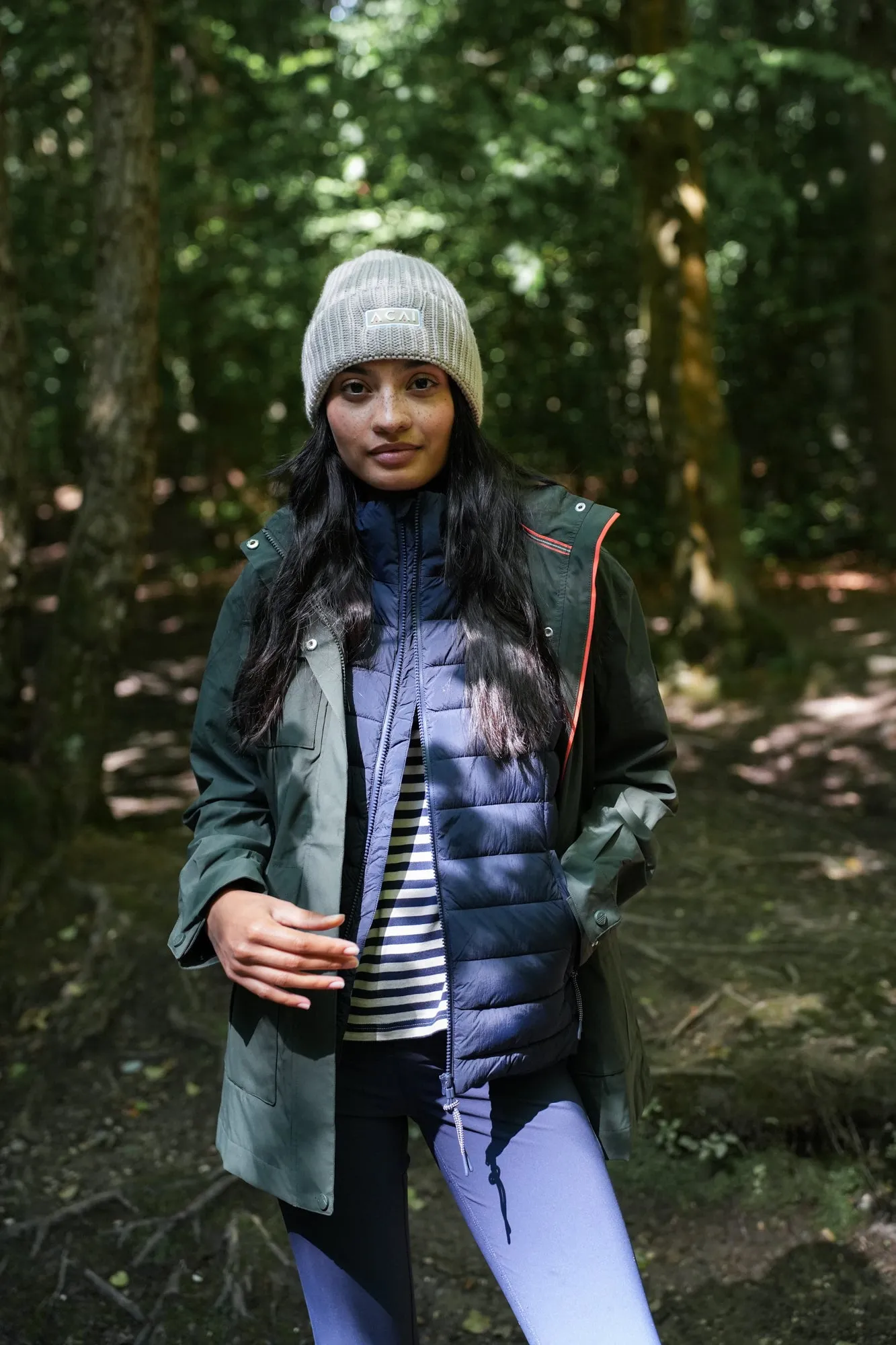 River Waterproof Jacket - Deep Khaki Flex Fit Design