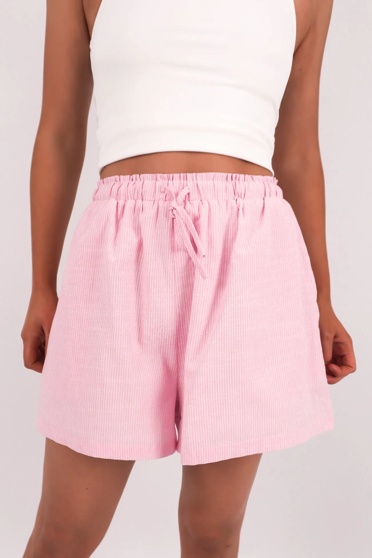 Gabbi Short Pink Stripe retail industry