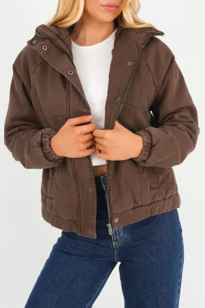 Functional Fit Convertible styles Rosalee Jacket Chocolate