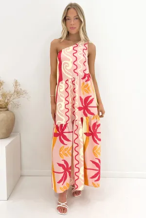 Refined Mood Rosalie Maxi Dress Calypso