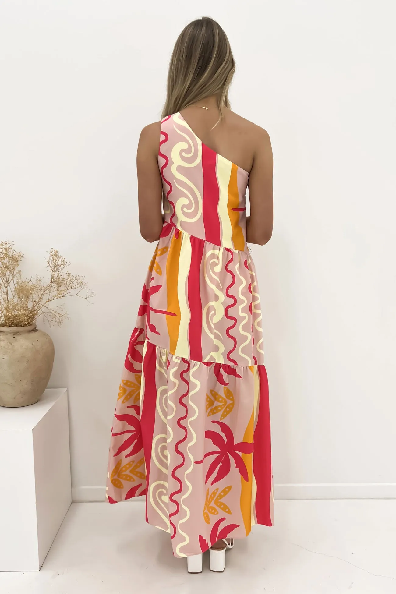Rosalie Maxi Dress Calypso ReinforcedHem Cool Motion